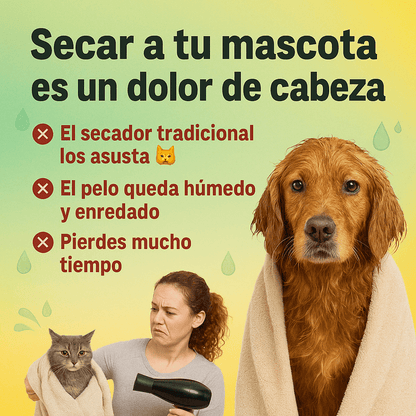 PetDry – Cepillo Secador 2 en 1